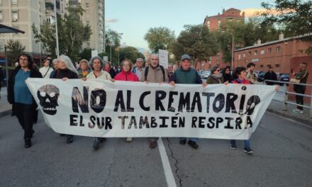 Usera y Villaverde vuelven a marchar contra el crematorio de la M40