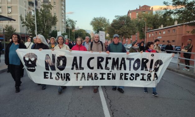 Usera y Villaverde vuelven a marchar contra el crematorio de la M40