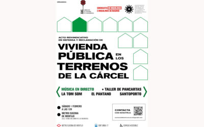 Colectivos de Aluche y Carabanchel se movilizan para exigir vivienda pública en los terrenos de la antigua cárcel