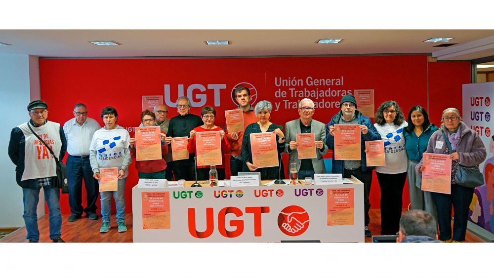 Concentración para exigir que las nuevas residencias de la Comunidad de Madrid sean 100% públicas y con participación