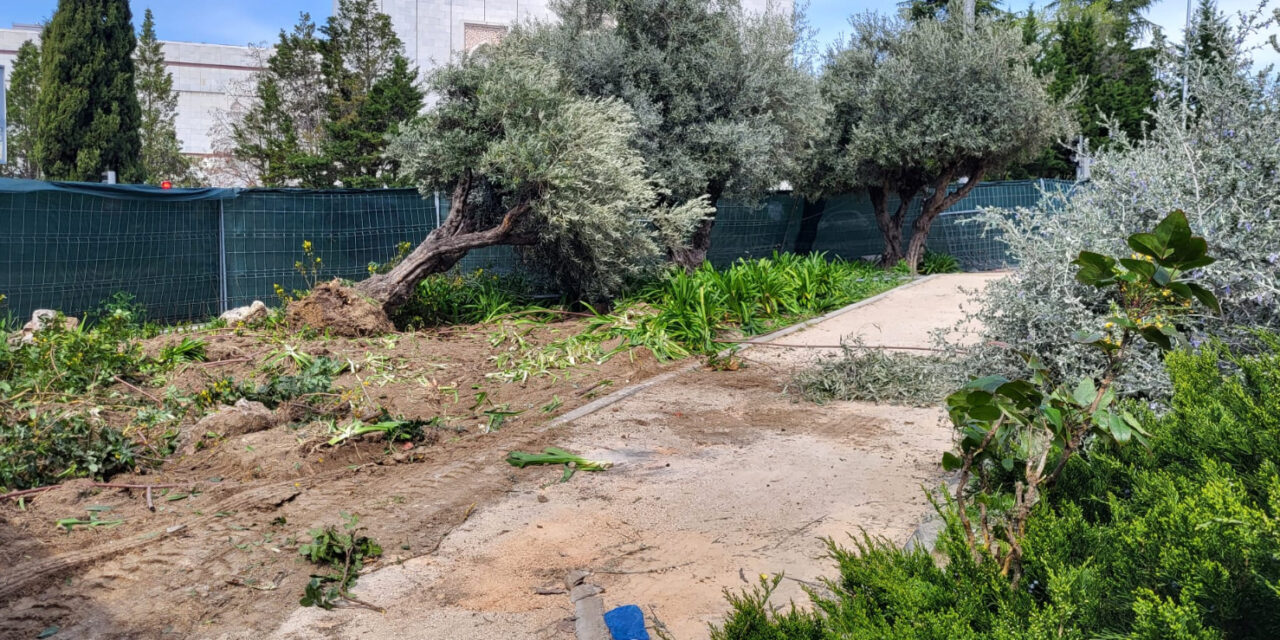 Indignación en San Pascual (Ciudad Lineal) por las inesperadas obras de un nuevo cantón de limpieza