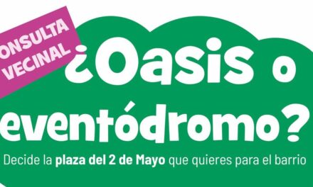 La Asociación Vecinal Maravillas convoca una consulta popular sobre la reforma integral de la Plaza del Dos de Mayo