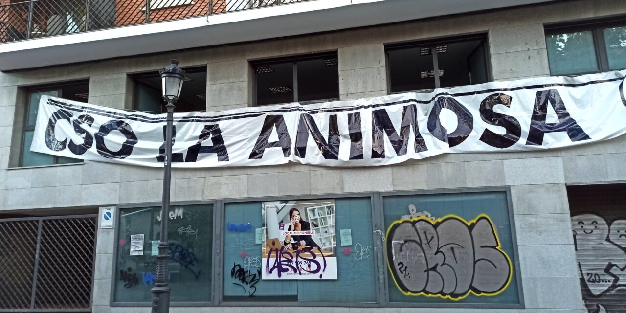 El “banco malo” quiere desalojar el centro social La Animosa de Hortaleza