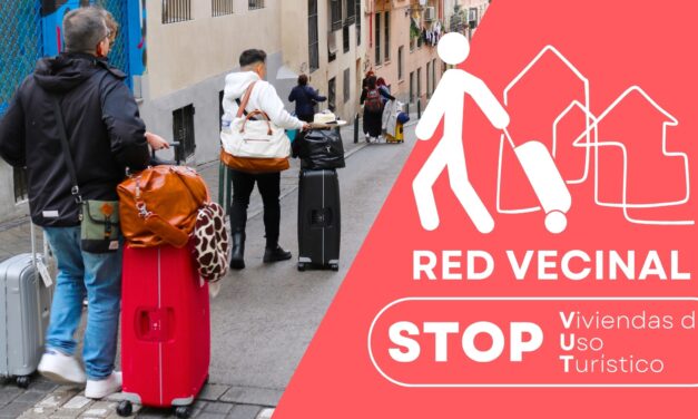 La FRAVM crea la red Stop Viviendas de Uso Turístico ante los cambios legislativos que entran en vigor el 3 de abril
