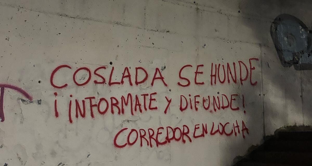 Manifestación desde San Fernando a Coslada para exigir soluciones al grave problema de la línea 7B de Metro