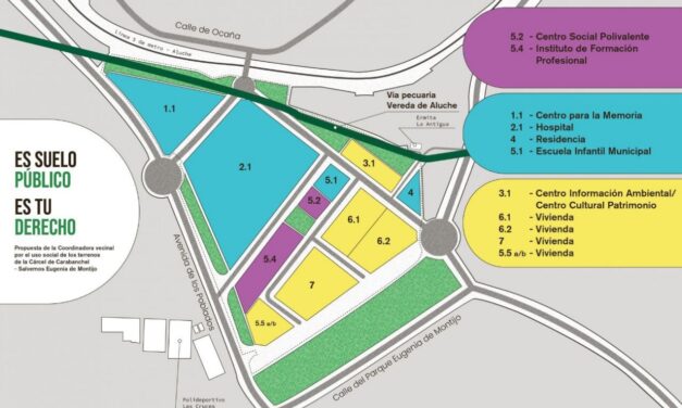 Piden de nuevo una reunión con Almeida para presentar las propuestas vecinales sobre los terrenos de la antigua cárcel de Carabanchel
