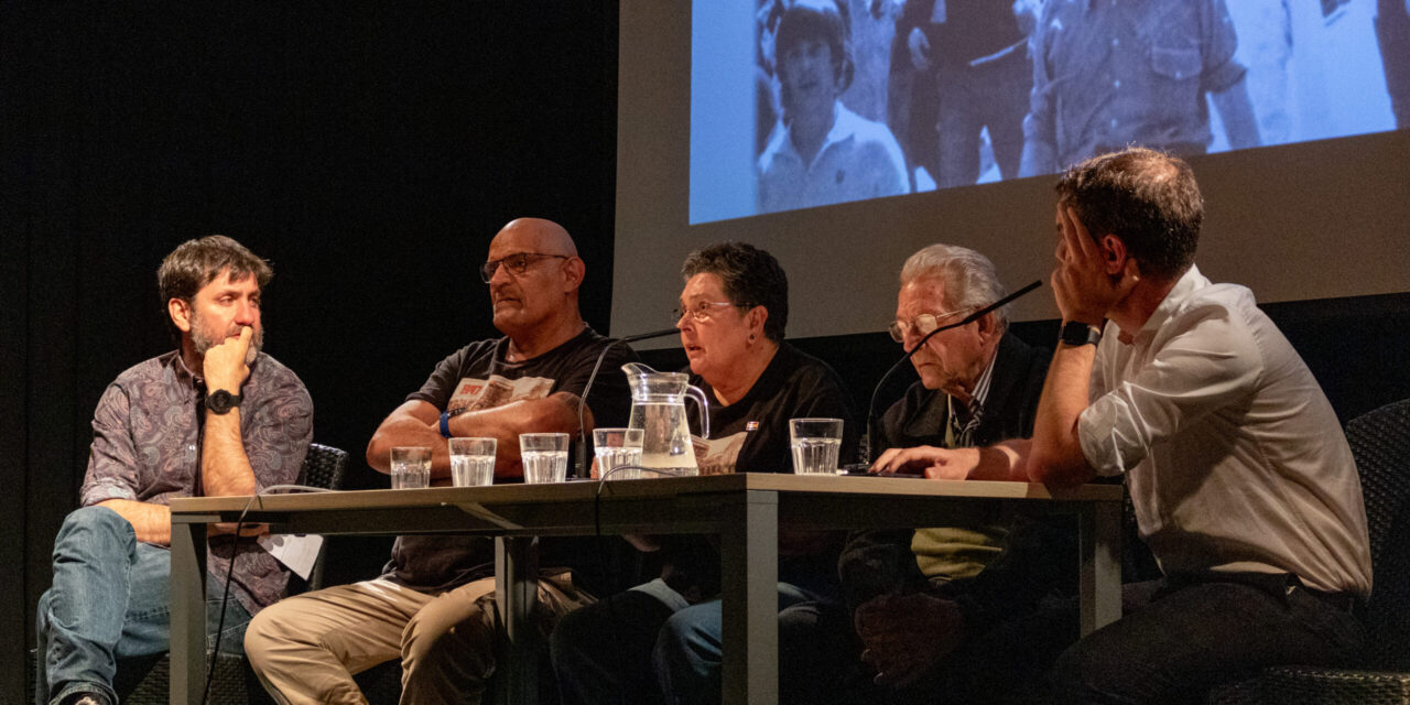 Encuentro histórico en Vallecas entre las protagonistas de “El 47” y el 57