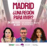 Arranca el ciclo de debates “Madrid, ¿una región para vivir?”