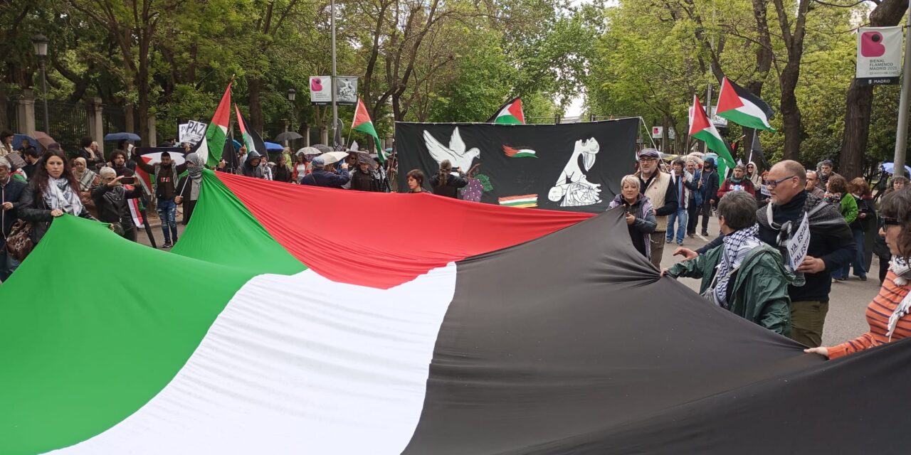 La FRAVM anima a la ciudadanía a protestar este fin de semana contra el genocidio en Palestina