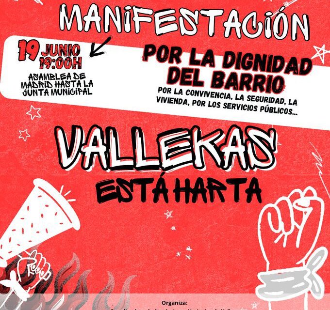 19J: Vallecas está harta