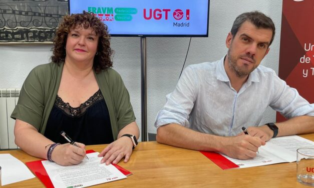La FRAVM y UGT Madrid sellan una alianza estratégica para fortalecer los barrios y el empleo local