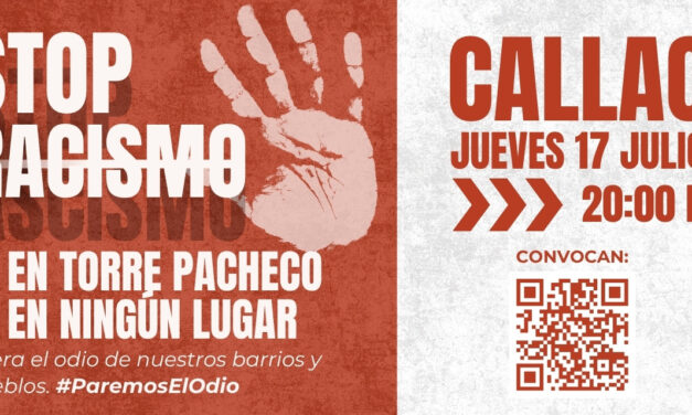 Jueves 17J: la sociedad civil se levanta contra el racismo y la xenofobia tras las algaradas fascistas de Torre Pacheco
