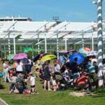 Ante el inicio de la programación de “Veranos en el parque”, la vecindad vuelve a reclamar sombras en el parque Santander de Chamberí