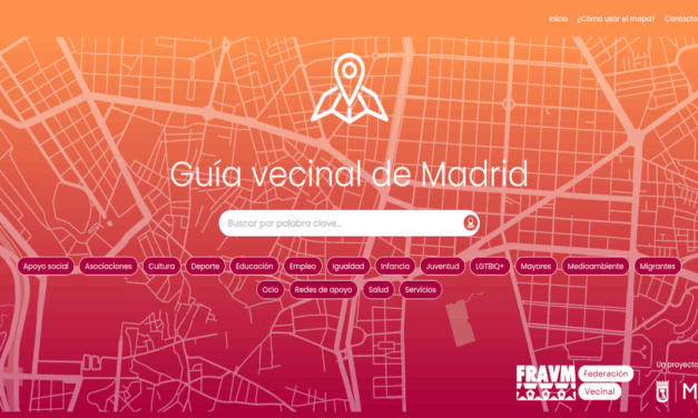 ¿Aún no conoces la guiavecinal.madrid?