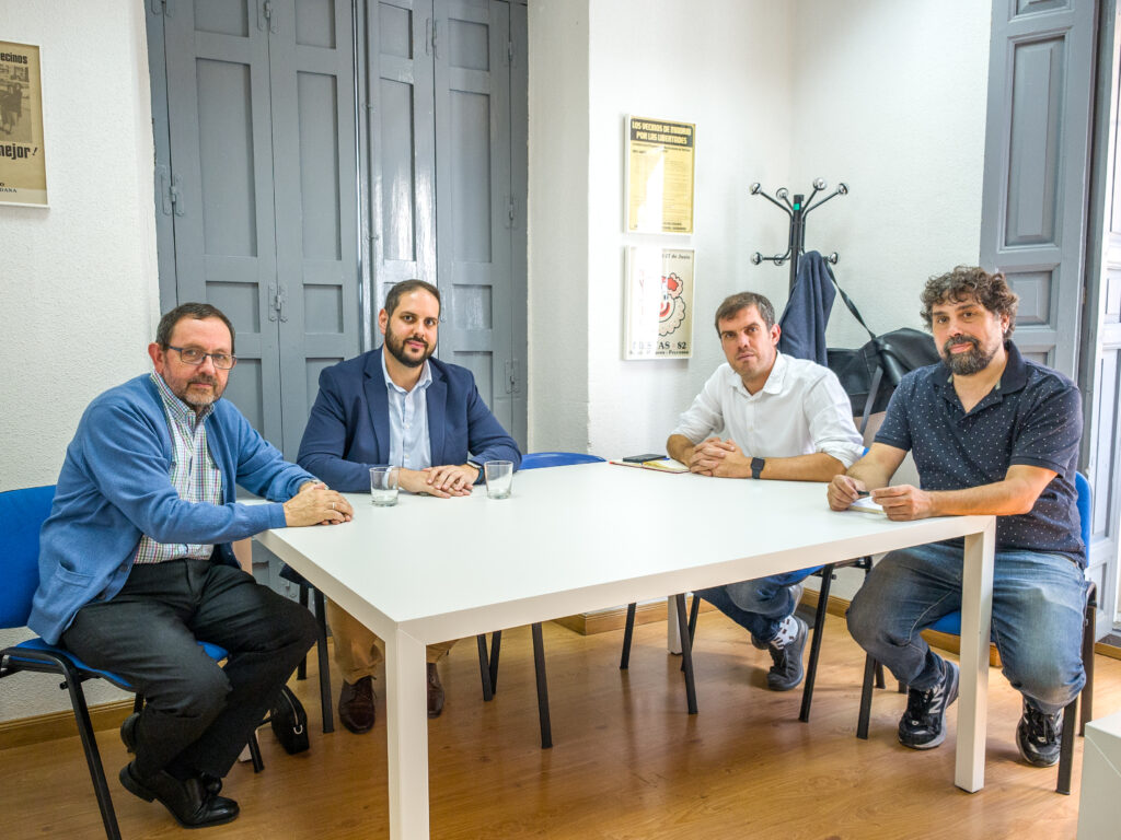 Reunión de representantes de la FRAVM con el Consejo Evangélico de Madrid