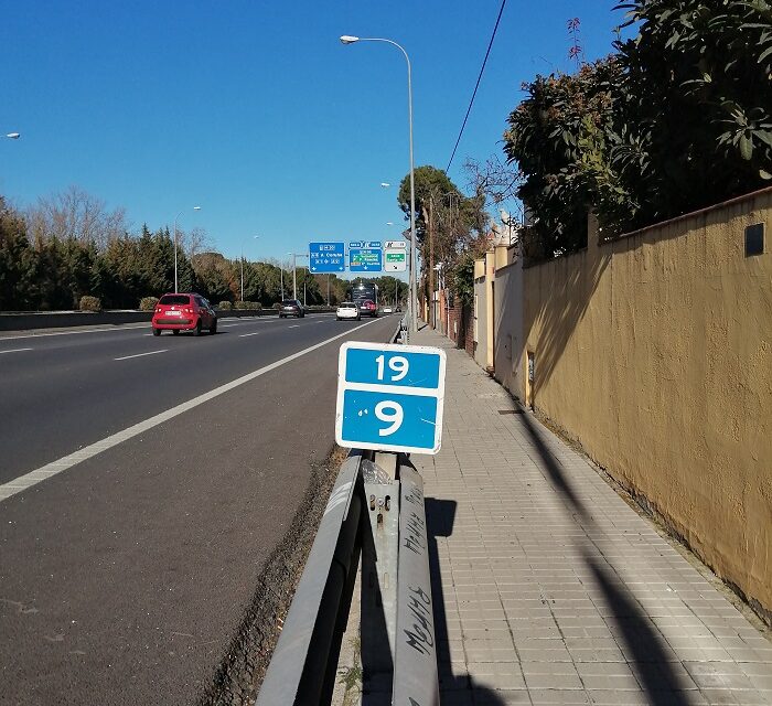 “A 88cm de nuestras casas”: nueva protesta en la colonia Manzanares para exigir el soterramiento de la M30