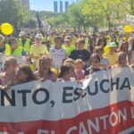 Montecarmelo lo ha vuelto a hacer: 8.000 personas asisten a la quinta manifestación por la reubicación del megacantón
