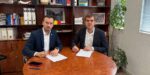 Firma de la renovación del convenio de dinamización vecinal de Parla, el 23 de septiembre de 2025
