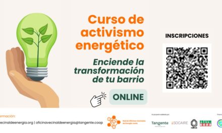 Vuelve el Curso de Activismo Energético, ¡ahora más fácil que nunca!