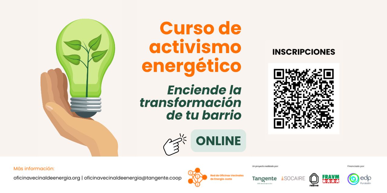 Vuelve el Curso de Activismo Energético, ¡ahora más fácil que nunca!