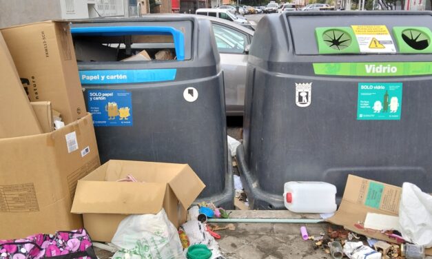 La FRAVM anima a la ciudadanía a recurrir la tasa de basuras del Ayuntamiento de Madrid por injusta y poco progresiva