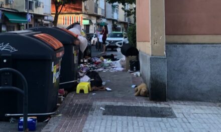 La basura y la suciedad inundan los barrios capitalinos del Gran San Blas y Simancas