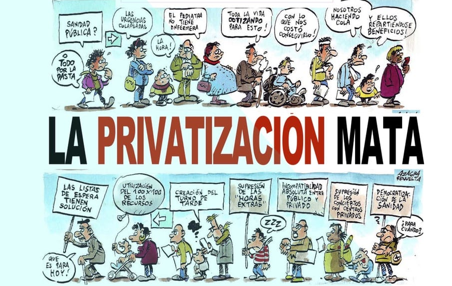 Semana por el derecho a la salud y contra la privatización sanitaria