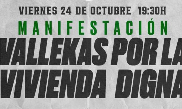 Las asociaciones vecinales de Puente de Vallecas llaman a participar en la manifestación de este viernes contra las “mafias de desokupación”