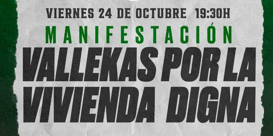 Las asociaciones vecinales de Puente de Vallecas llaman a participar en la manifestación de este viernes contra las “mafias de desokupación”