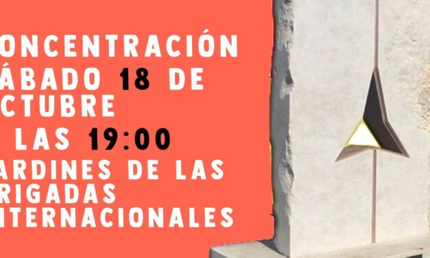 Concentración en Vicálvaro contra el fascismo y por la convivencia