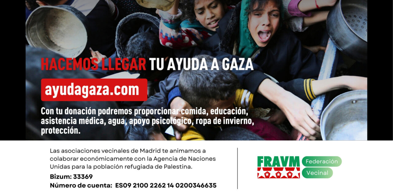 La población de Gaza nos necesita más que nunca: campaña de donaciones para la UNRWA