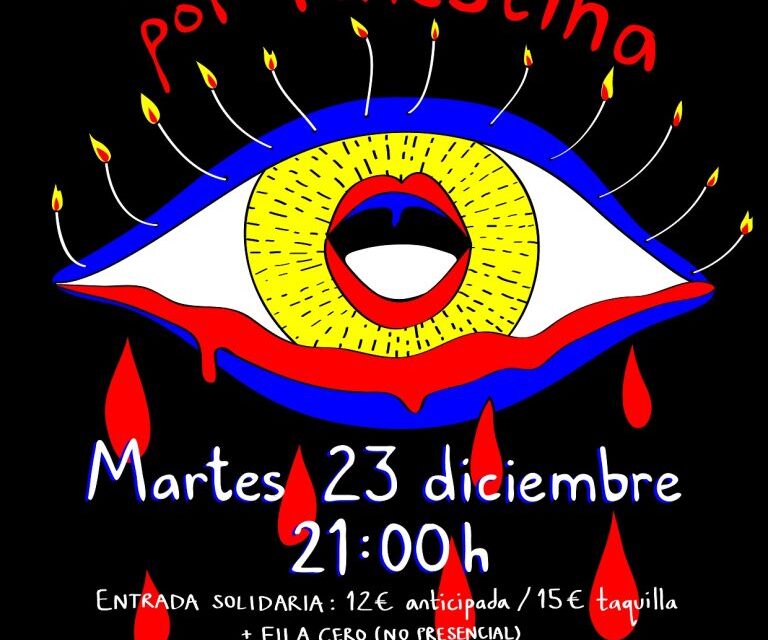 Quejío por Palestina en Carabanchel