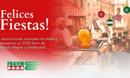 La Fede te desea felices fiestas y un año nuevo lleno de igualdad, alegría y solidaridad