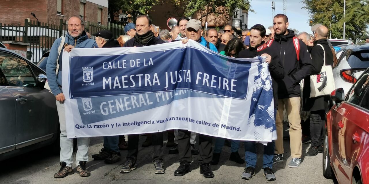 Memorialistas de Madrid animan al Gobierno a ser valiente con el “Catálogo de símbolos y elementos franquistas”