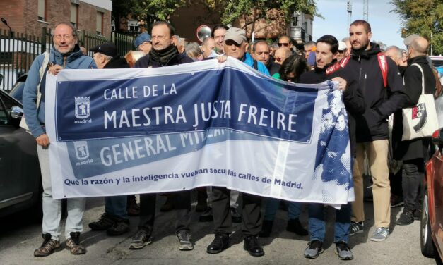 Memorialistas de Madrid animan al Gobierno a ser valiente con el “Catálogo de símbolos y elementos franquistas”