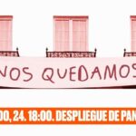 Los vecinos de la calle Valverde 42 de Madrid se plantan ante un fondo de inversión y presentan su Bloque en Lucha este sábado