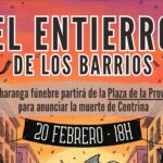Réquiem por el distrito Centro: colectivos vecinales llorarán la muerte de la sardina Centrina durante el “Entierro de los Barrios”