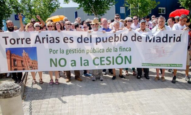 San Blas-Canillejas debate sobre la cesión al Banco de España de la Quinta de Torre Arias