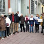 Protesta en la Junta Municipal de Chamberí por la discriminación de las personas mayores de los gimnasios municipales gestionados por Go Fit