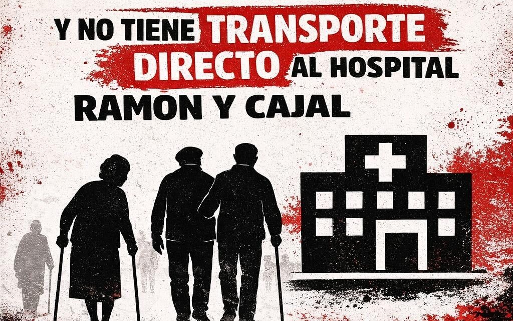 “¿Acaso nuestras vidas valen menos?” La vecindad de Ciudad Lineal sigue sin su prometido y muy demandado bus directo al hospital Ramón y Cajal