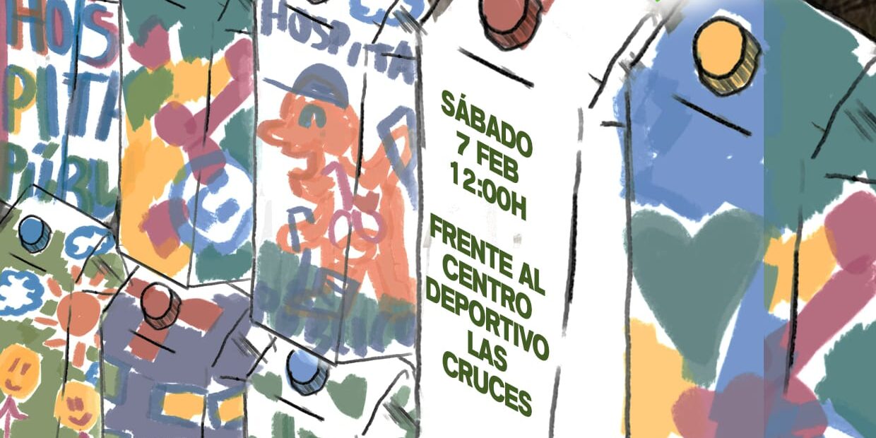 Acción para reclamar un hospital 100% público en los terrenos de la antigua cárcel de Carabanchel