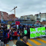 “El patio no se toca”: la comunidad del colegio Amadeo Vives de Madrid organiza unas jornadas y una manifestación para plantarle cara al gobierno de Almeida
