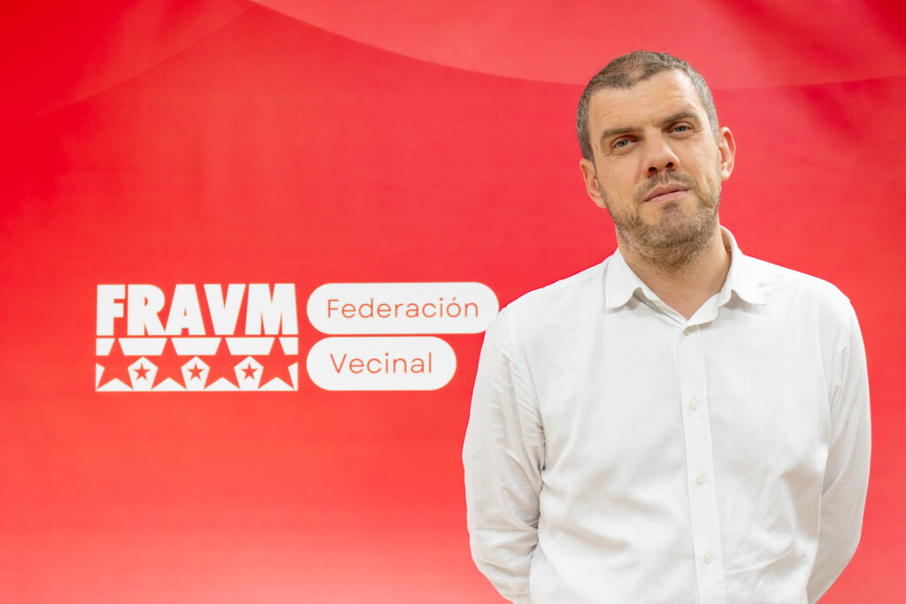 Jorge Nacarino, presidente de la FRAVM