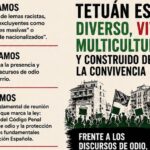 Colectivos de Tetuán piden a Delegación del Gobierno que impida la concentración racista y xenófoba prevista para el 1 de mayo en el barrio