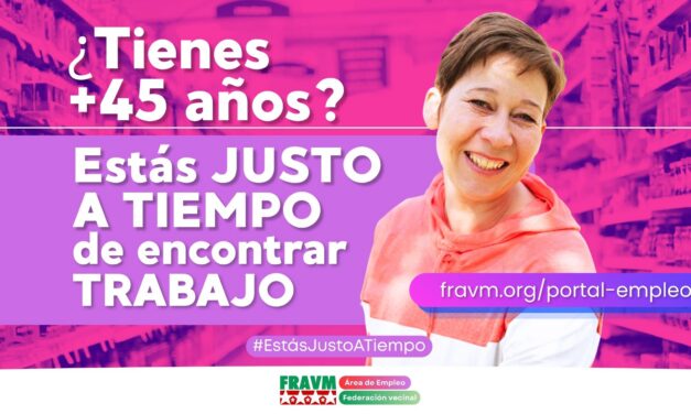 La FRAVM crea un sello de compromiso social para empresas que impulsan el empleo de personas mayores de 45 años