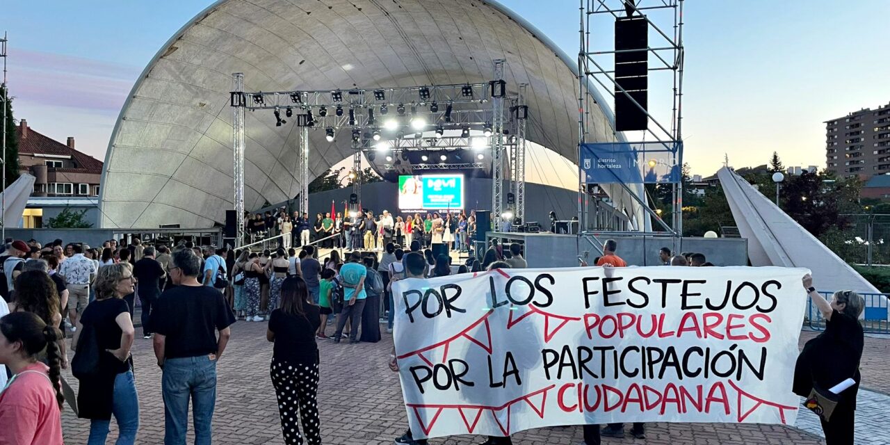 «Pitada popular» contra el concejal David Pérez por su “maltrato” a las asociaciones de Hortaleza