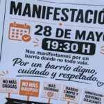 San Blas sale a la calle para exigir soluciones ante los problemas de inseguridad, drogas y abandono del espacio público