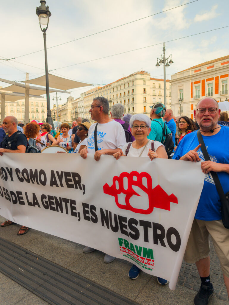 Acto de conmemoración del 50 aniversario de la manifestación de la calle Preciados del 22 de junio de 1976