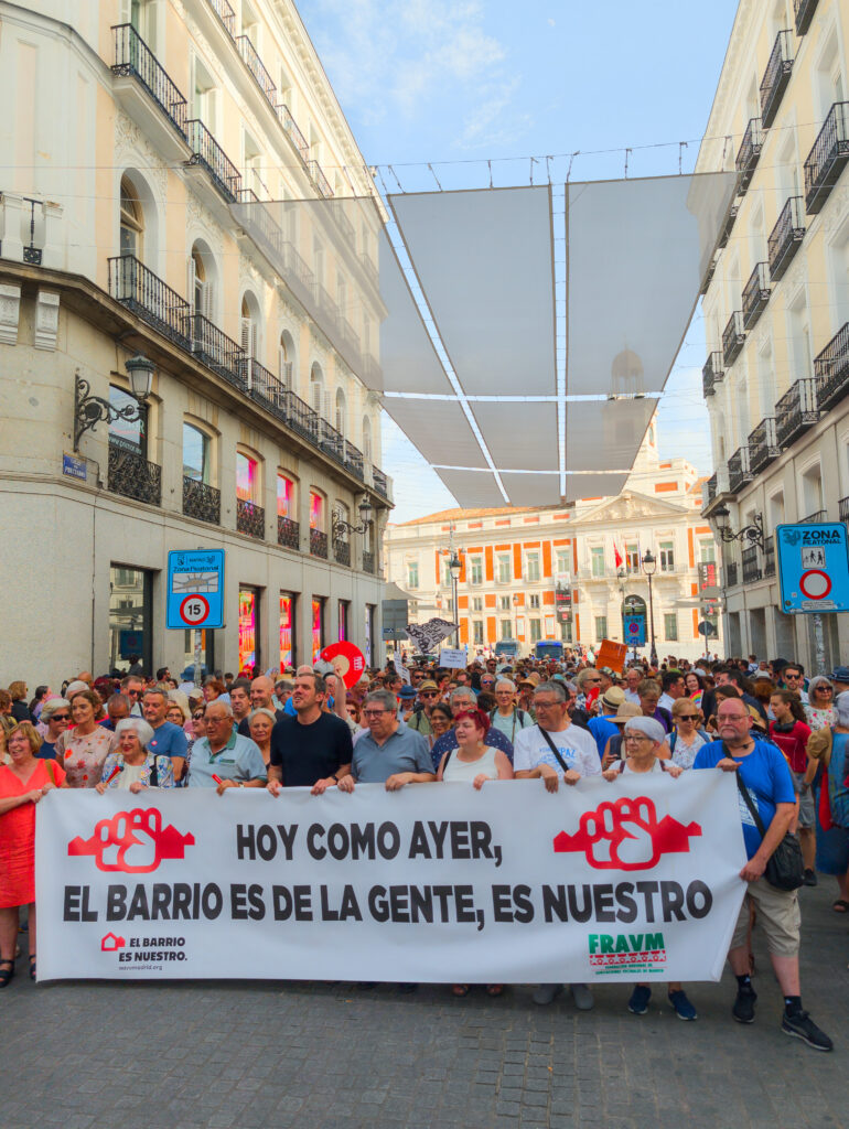 Acto de conmemoración del 50 aniversario de la manifestación de la calle Preciados del 22 de junio de 1976