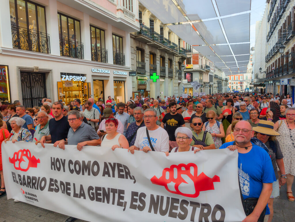Acto de conmemoración del 50 aniversario de la manifestación de la calle Preciados del 22 de junio de 1976